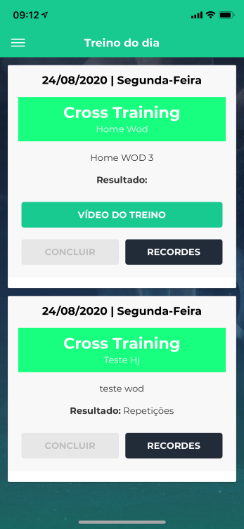Cross Check-IN  Gestão para Box de Cross Training / CrossFit